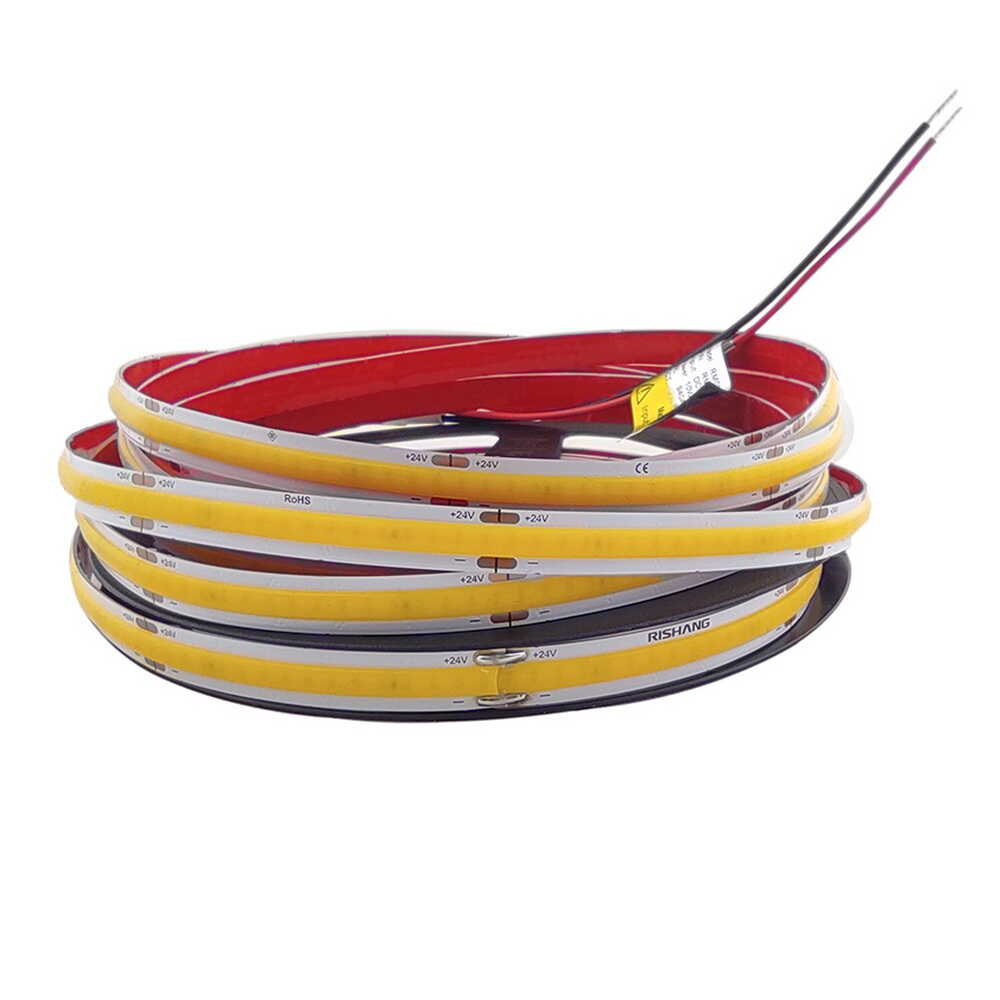 Cветодиодная лента RISHANG 24V 10W 6000K 320led IP20​ ( бухта 5м ) ( RM0801EC-A ) 