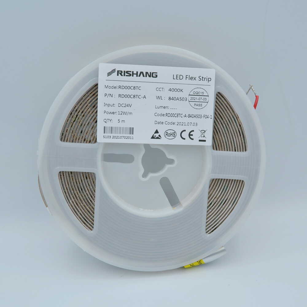 Cветодиодная лента RISHANG 24V 12W 4000K 128led IP20 CRI90 ( бухта 5м ) ( RD00C8TC-A ) Cветодиодная лента RISHANG 24V 12W 4000K 128led IP20 CRI90 ( бухта 5м ) ( RD00C8TC-A )