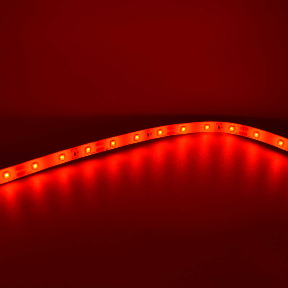 Cветодиодная лента LED LIGHT 12V 4.8W красная 60LED IP65 ( бухта 5м ) ( MTK-300RF3528-12 ) Cветодиодная лента LED LIGHT 12V 4.8W красная 60LED IP65 ( бухта 5м ) ( MTK-300RF3528-12 )