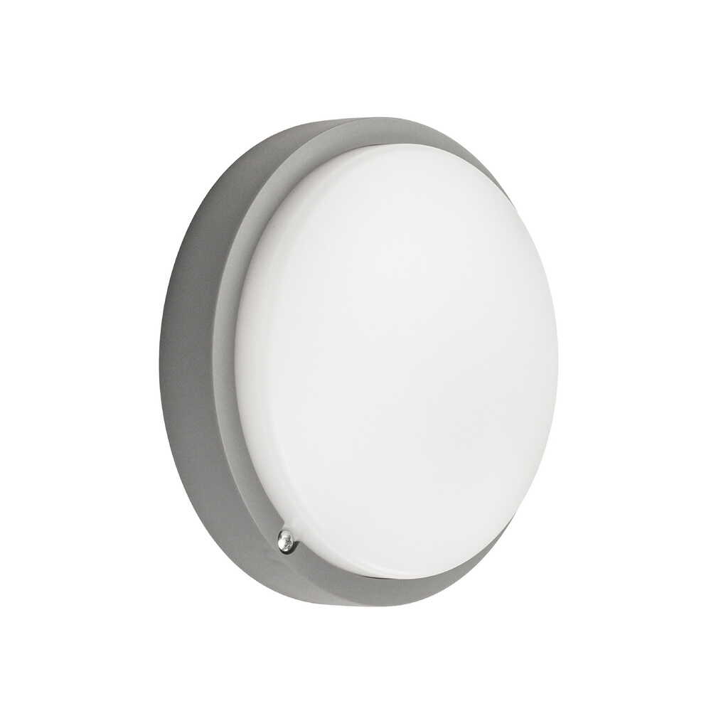 Світильник LED PiN ДББ Дельта 12W 5000K IP54 сірий з датчиком ( 115128 )