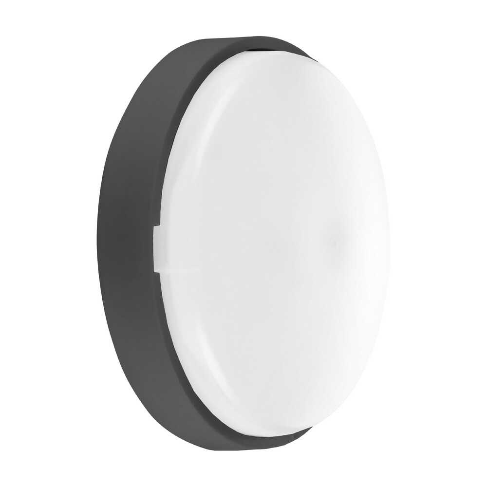 Світильник LED PiN ДББ Дельта 18W 5000K IP44 антрацит ( 116180 )