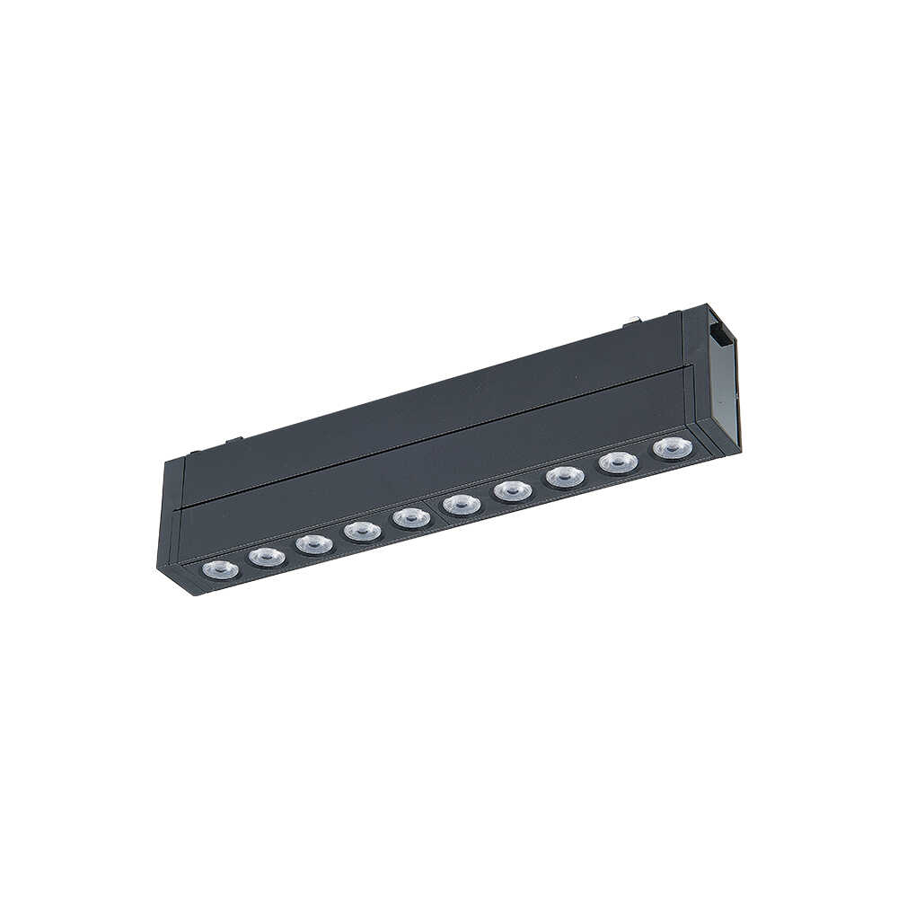 Магнитный трековый светильник UST-GR 12W 4000К 48V IP20 черный Violux ( 320155 )