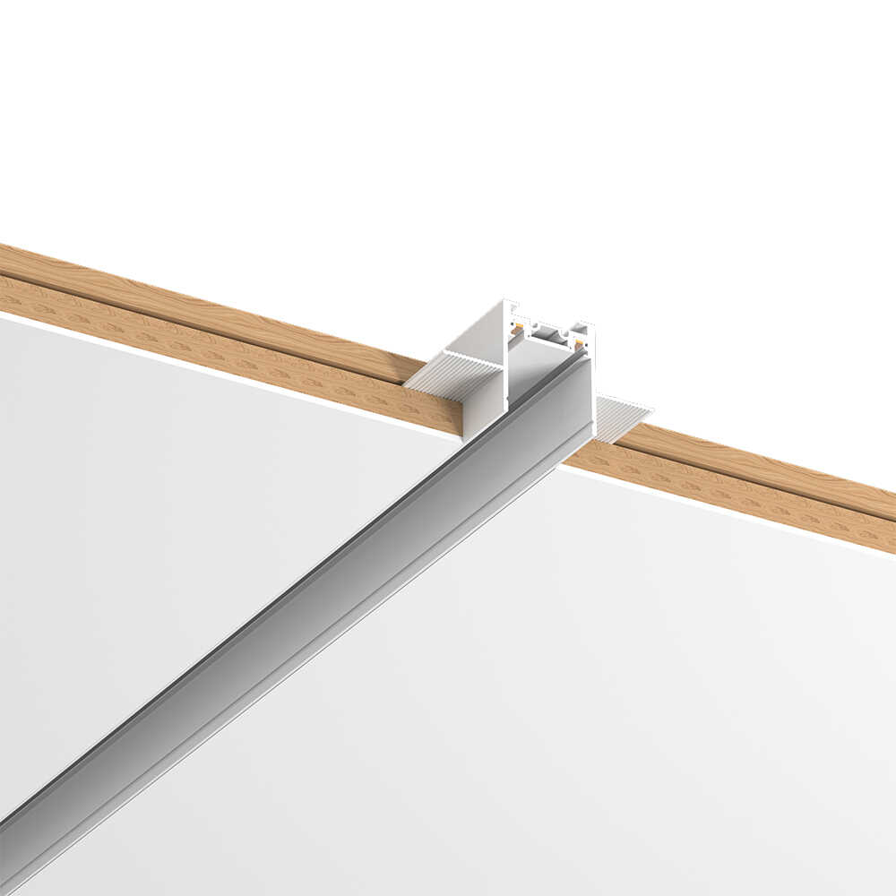 Шинопровод магнитный DTD врезной под гипсокартон 12мм 1м белый Violux ( 320021 )