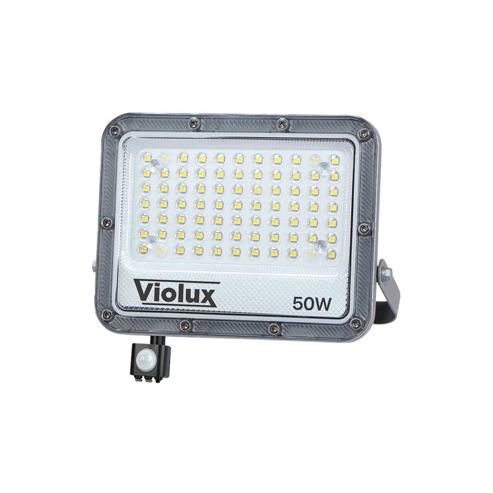 Прожектор LED Violux CARBON-S 50W 5000K 6000lm IP65 з датчиком ( 400232 ) Прожектор LED Violux CARBON-S 50W 5000K 6000lm IP65 з датчиком ( 400232 )