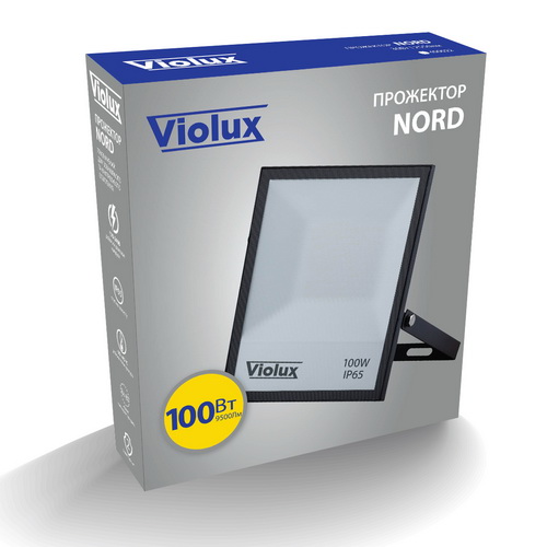 Прожектор LED Violux NORD 100W SMD 6000K 9500lm IP65 ( 400042 ) Прожектор LED Violux NORD 100W SMD 6000K 9500lm IP65 ( 400042 )