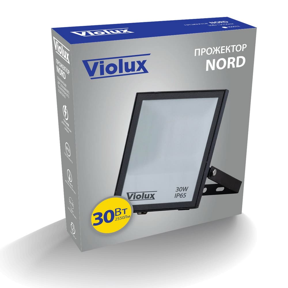 Прожектор LED Violux NORD  30W SMD 6000K 2550lm IP65 ( 400022 )