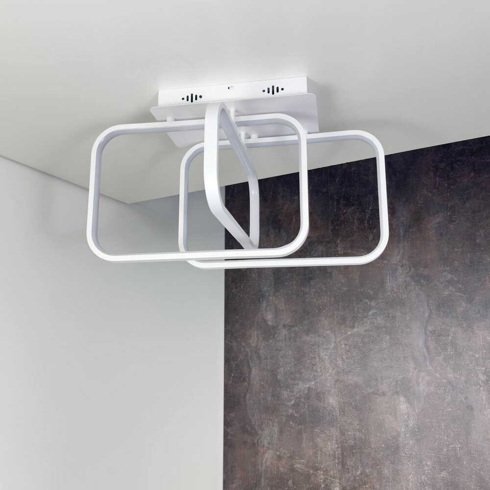 Світильник LED smart FIGARO +пульт 90W 3000-5000K IP20 білий Violux ( 220865 )