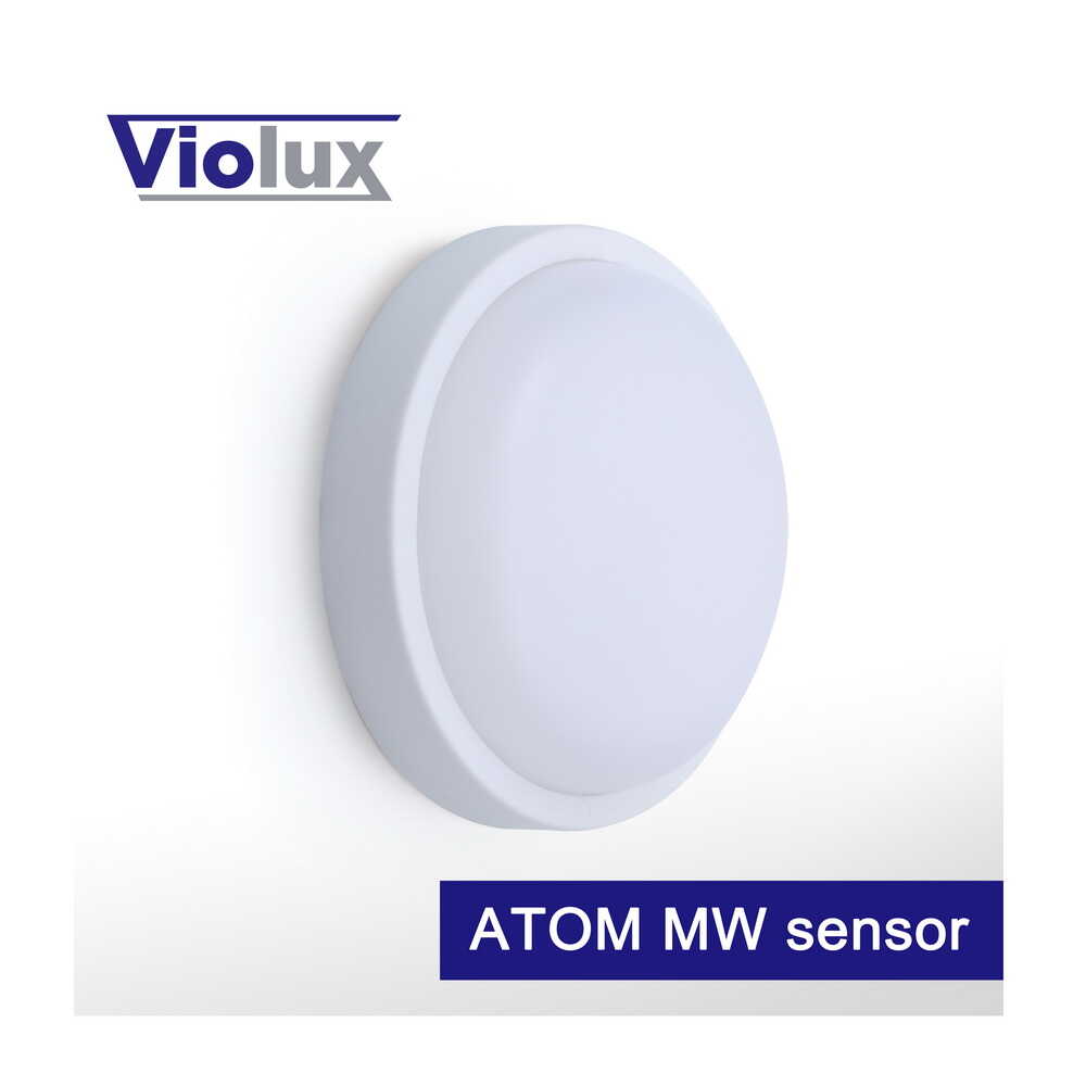 Світильник LED Violux ДББ ATOM MW sensor 12W 5000K IP54 ( 200060 ) Світильник LED Violux ДББ ATOM MW sensor 12W 5000K IP54 ( 200060 )