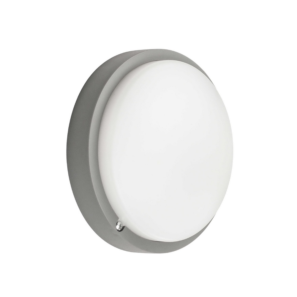 Світильник LED Violux ДББ ATOM UA MW sensor сірий 12W 5000K IP54​ ( 243362​ )