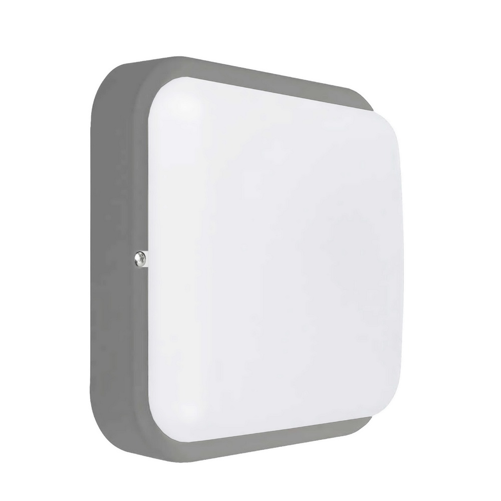 Світильник LED Violux ДББ POLO UA сірий MW sensor 12W 5000K IP54 ( 243442 )