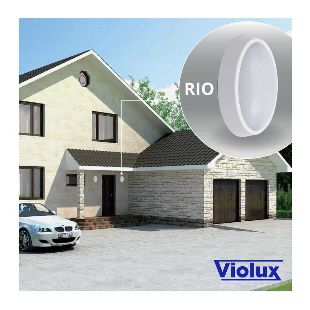 Світильник LED Violux ДББ RIO 15W 5000K IP64 ( 243331 )