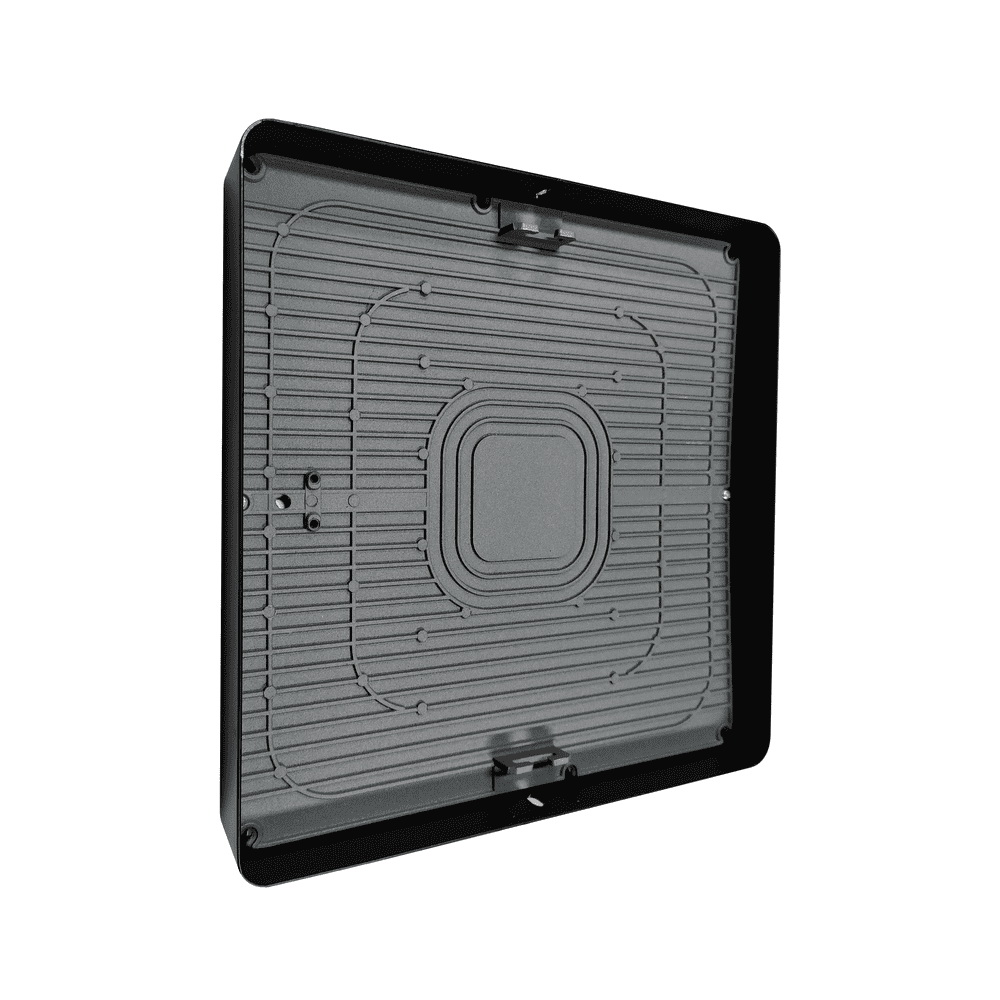Світильник LED Violux ДББ RODOS квадрат 18W 5000K IP20 чорний ( 330351 )