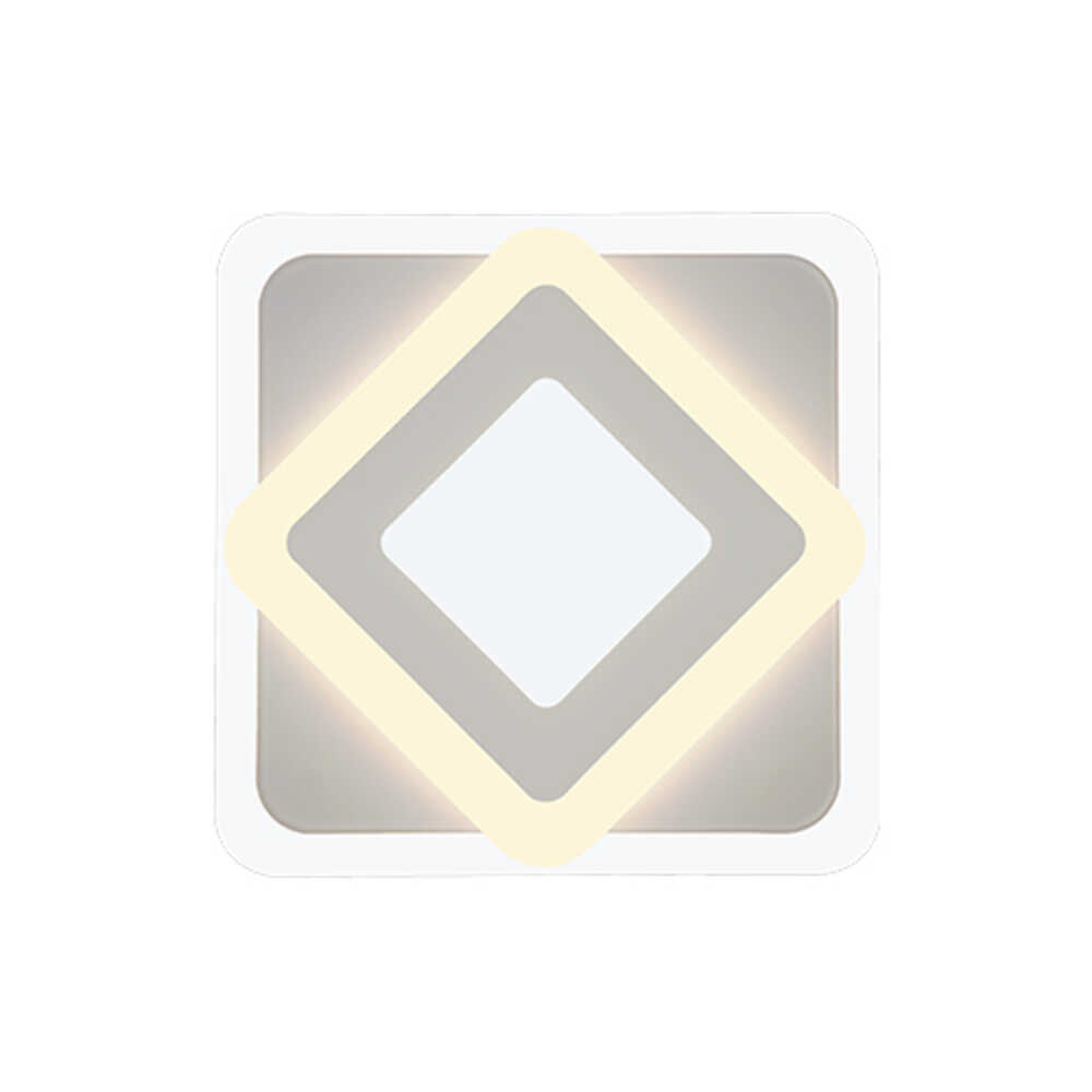Светильник LED Violux ДББ STELLAR квадрат 22W 4500K IP20 ( 200080 )