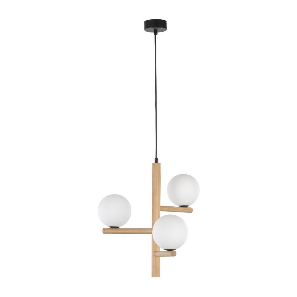 Світильник підвісний TK-lighting ESTERA WOOD G9 3х6Вт IP20 чорний ( 6799 )