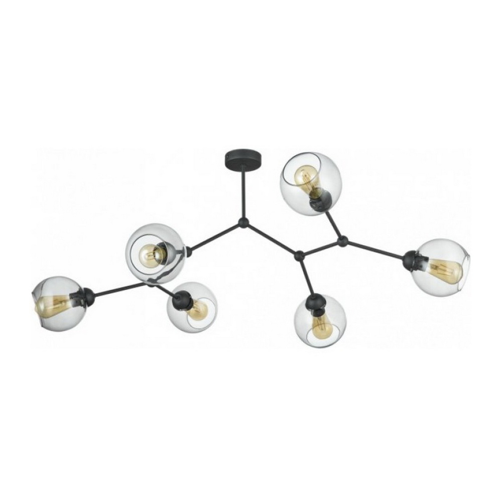 Світильник підвісний TK-lighting FAIRY 6 E27 6х60Вт IP20 чорний ( 2731 )