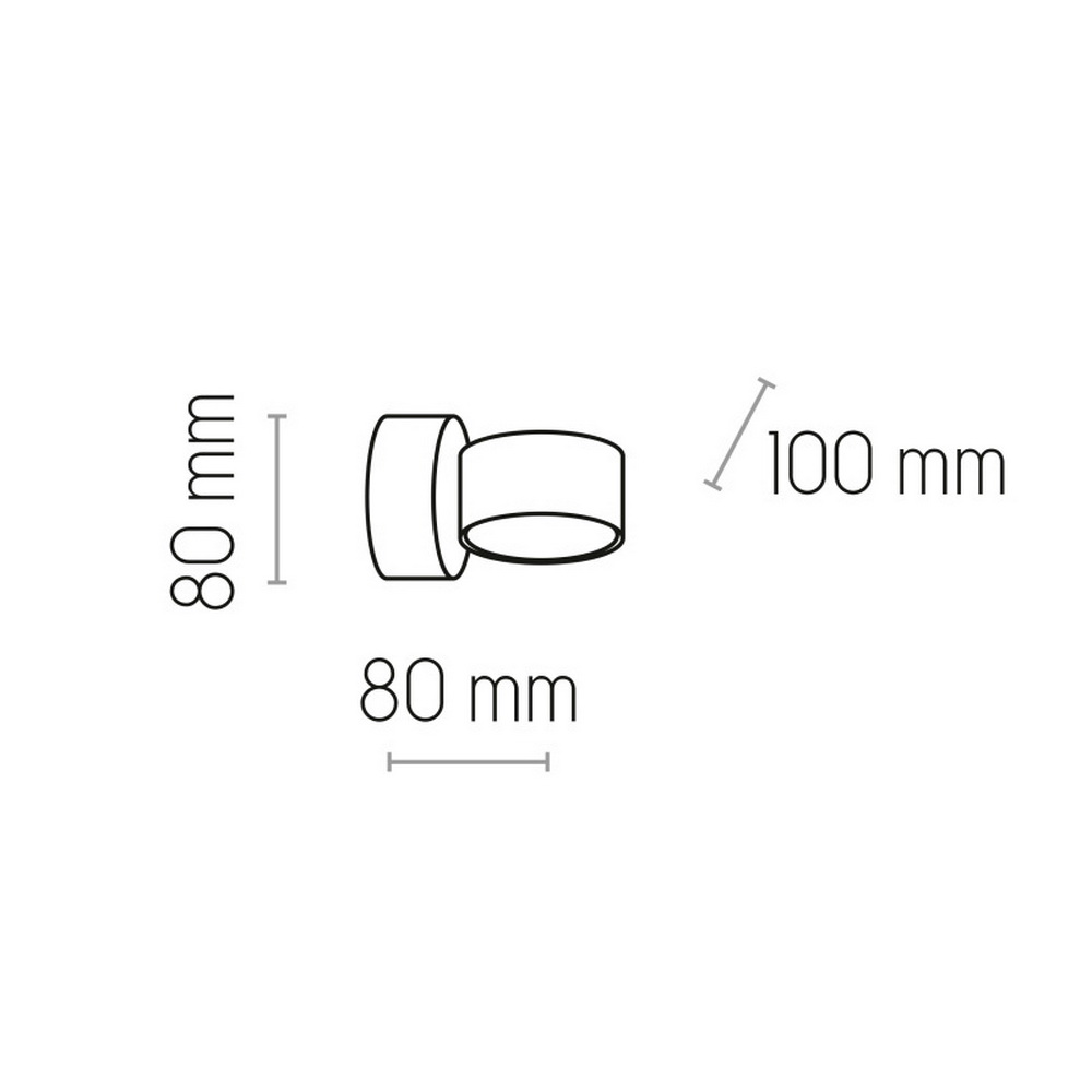 Світильник настінний TK Lighting DALLAS GX53 10Вт IP20 чорний ( 6240 ) Світильник настінний TK Lighting DALLAS GX53 10Вт IP20 чорний ( 6240 )