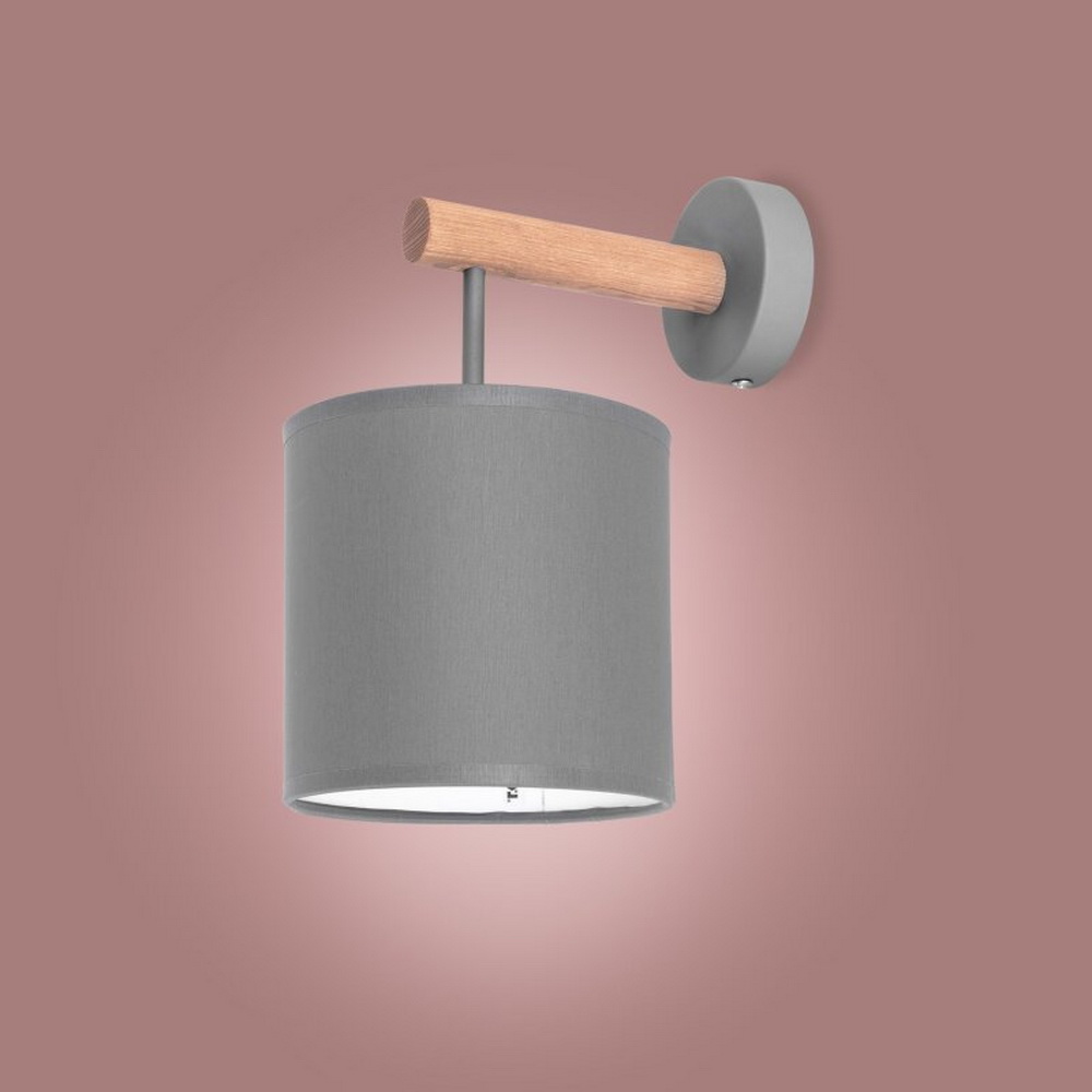 Світильник настінний TK Lighting DEVA E27 15Вт IP20 графіт ( 4110 ) Світильник настінний TK Lighting DEVA E27 15Вт IP20 графіт ( 4110 )