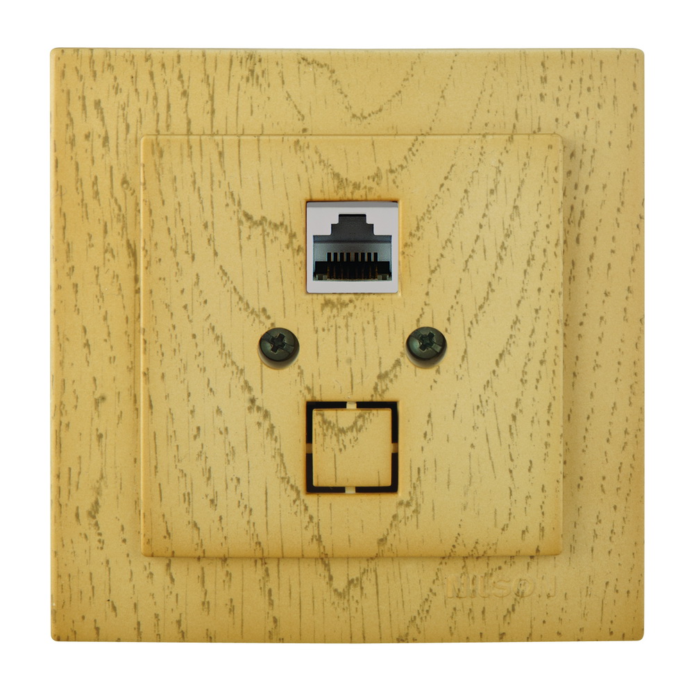Розетка Nilson Touran клен комп'ютерна CAT5e RJ45 ( 24281044 ) Розетка Nilson Touran клен комп'ютерна CAT5e RJ45 ( 24281044 )