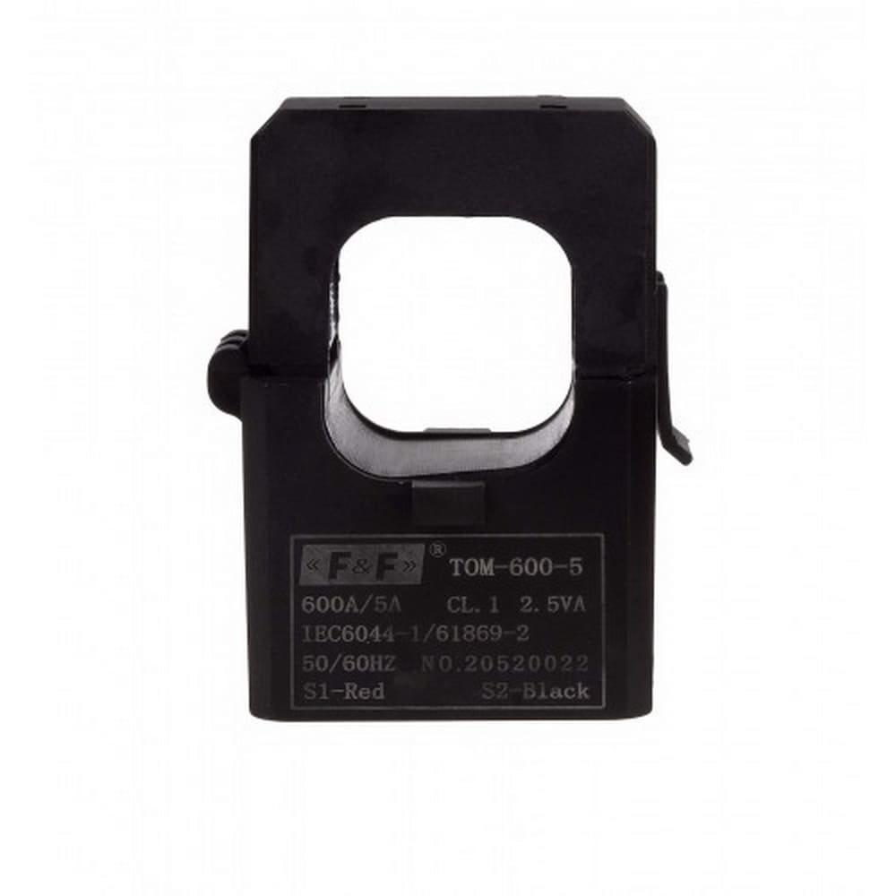 Трансформатор струму TOM-600-5 600/5 (клас 1,0) роз'ємний F&F ( TOM-600-5 )