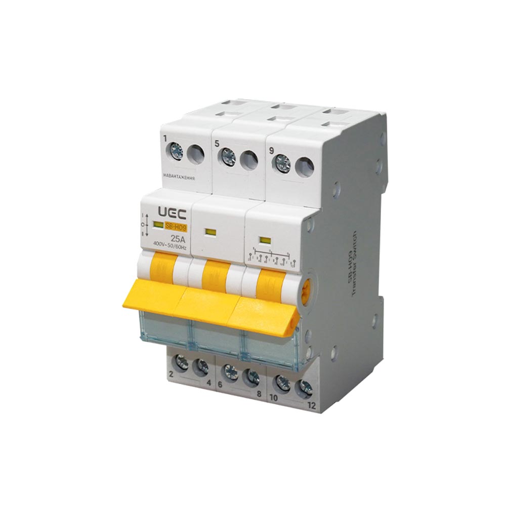 Перемикач навантаження UEC SB-H09-63 3P 25А ( MTS-3-025 ) Перемикач навантаження UEC SB-H09-63 3P 25А ( MTS-3-025 )