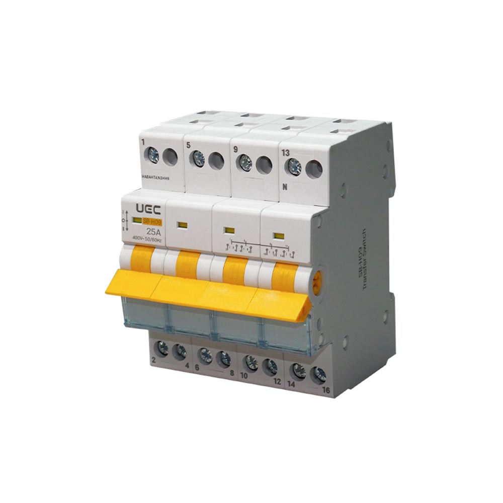 Перемикач навантаження UEC SB-H09-63 4P 25А ( MTS-4-025 ) Перемикач навантаження UEC SB-H09-63 4P 25А ( MTS-4-025 )