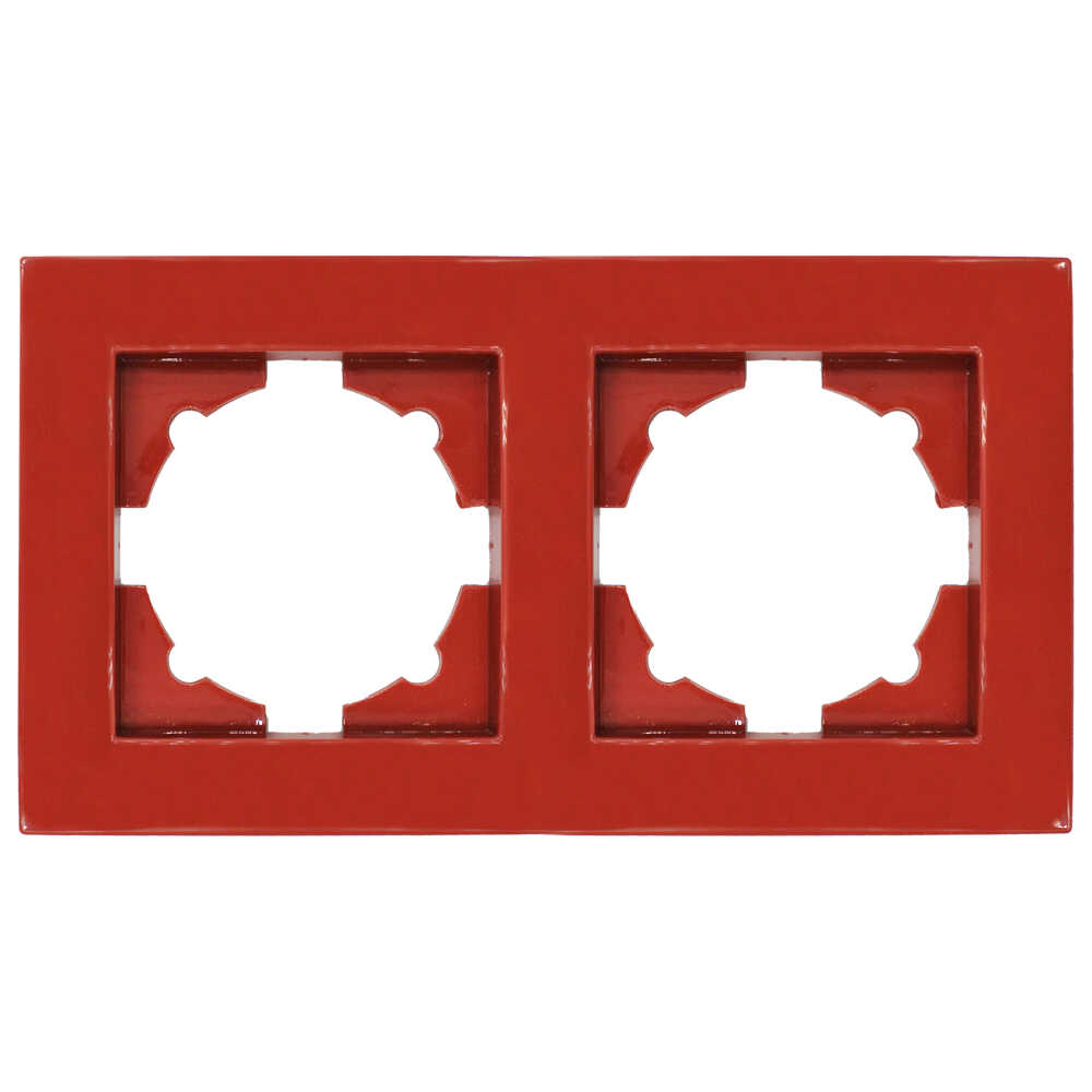 Рамка ELBI VEGA Colorline бордова 2-на (510-012210-226)