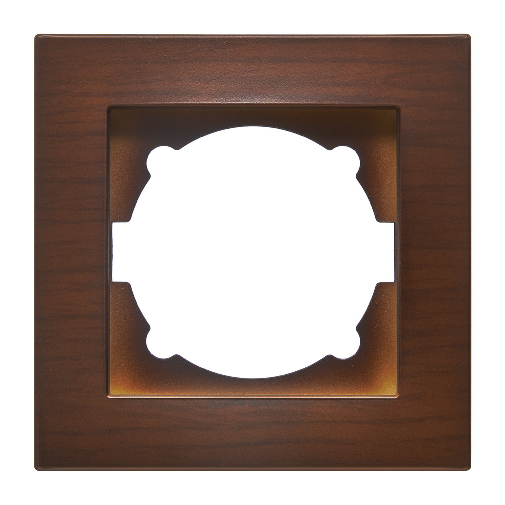Рамка ELBI VEGA Woodline червоне дерево 1-на (510-012900-271) Рамка ELBI VEGA Woodline червоне дерево 1-на (510-012900-271)