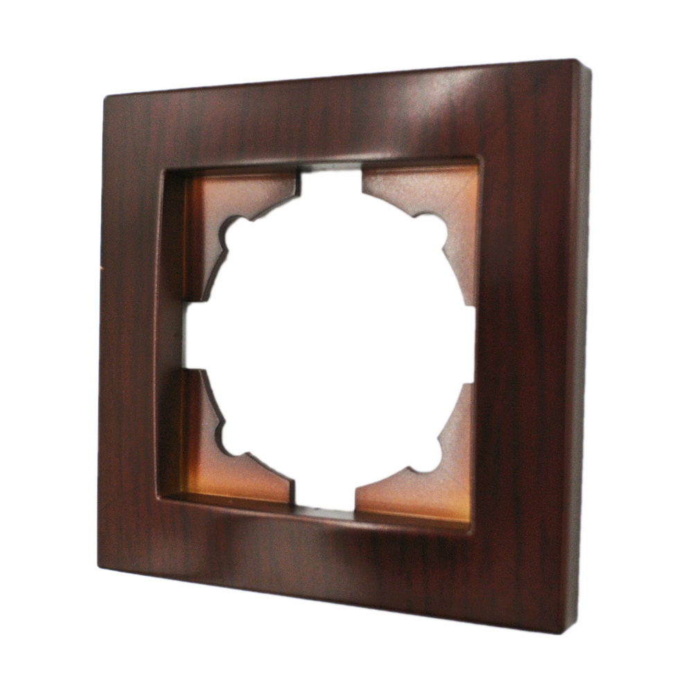 Рамка ELBI VEGA Woodline червоне дерево 1-на (510-012900-271) Рамка ELBI VEGA Woodline червоне дерево 1-на (510-012900-271)
