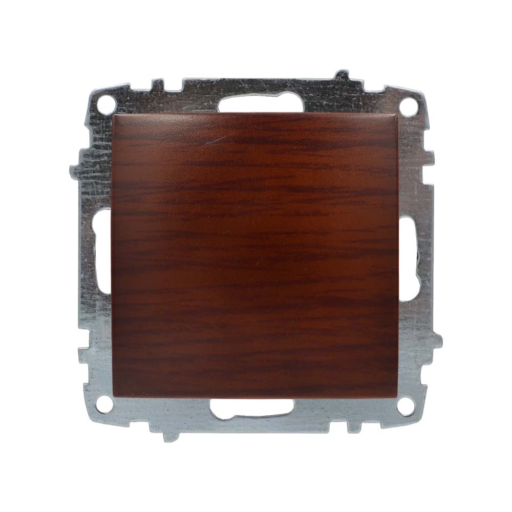 Вимикач ELBI ZENA Woodline червоне дерево 1кл без рамки ( 609-012900-200 ) Вимикач ELBI ZENA Woodline червоне дерево 1кл без рамки ( 609-012900-200 )