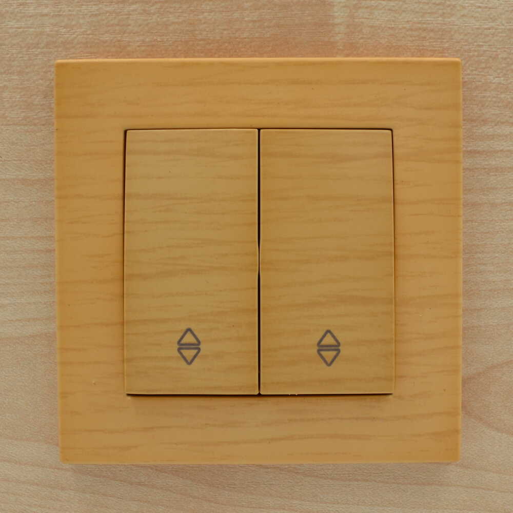 Вимикач ELBI ZENA Woodline клен 2кл прохідний без рамки ( 609-012700-211 ) Вимикач ELBI ZENA Woodline клен 2кл прохідний без рамки ( 609-012700-211 )